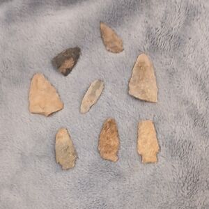 Collection of Stone Arrowheads